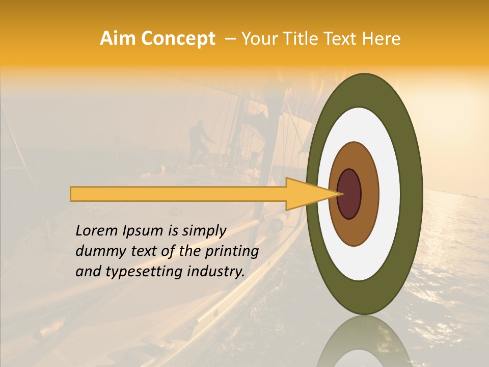 Action Sunrise Relax PowerPoint Template