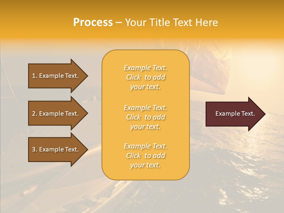 Action Sunrise Relax PowerPoint Template