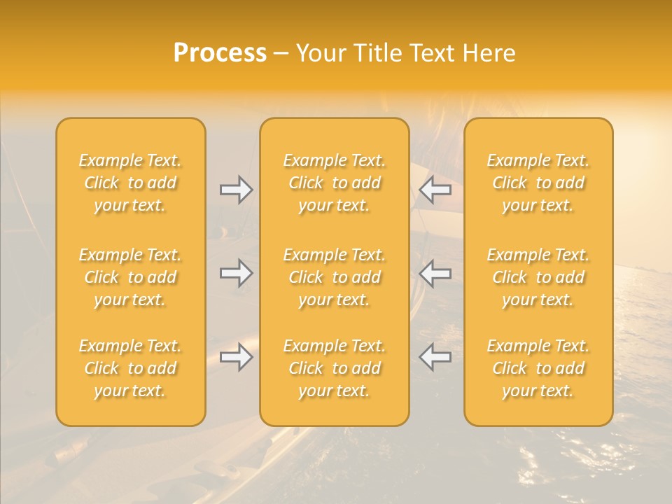 Action Sunrise Relax PowerPoint Template