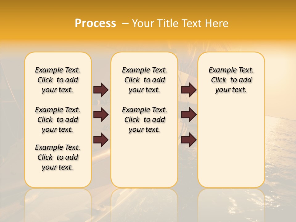 Action Sunrise Relax PowerPoint Template
