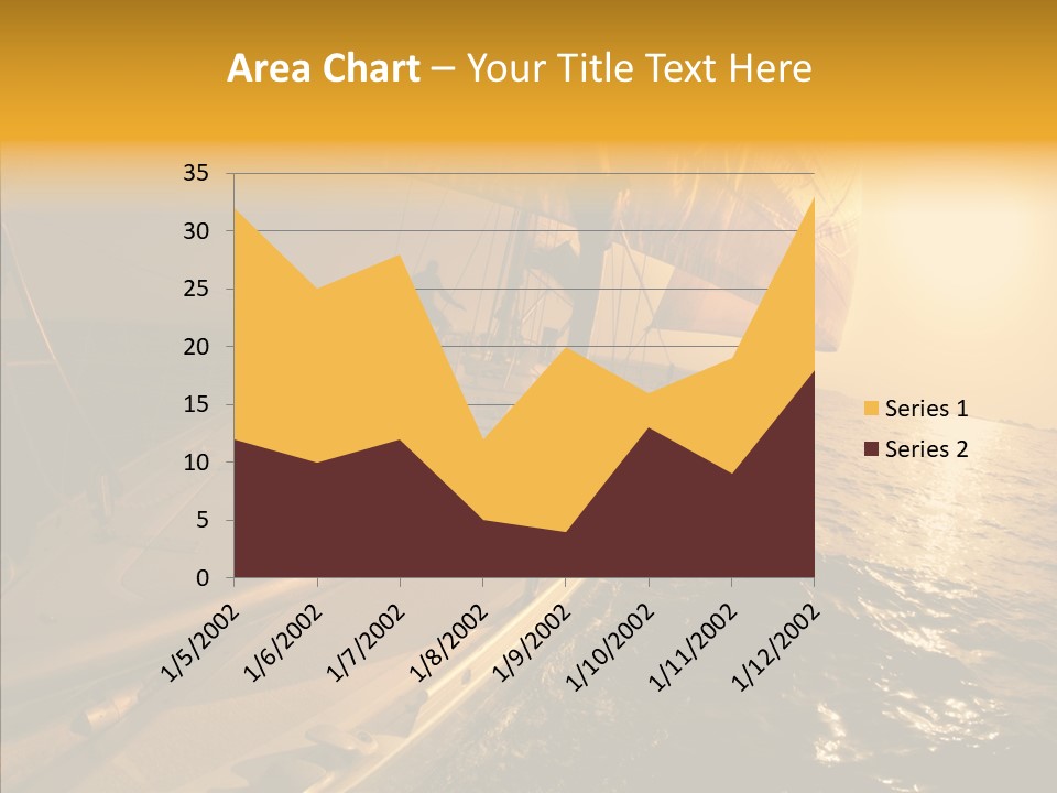 Action Sunrise Relax PowerPoint Template
