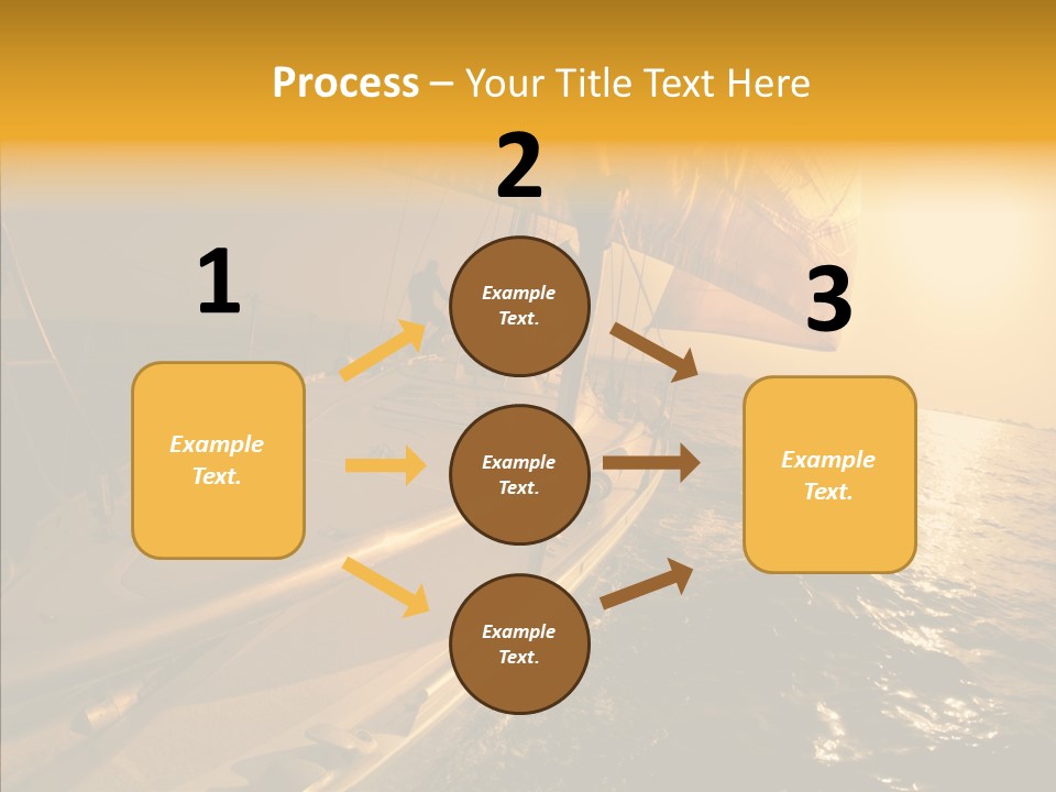 Action Sunrise Relax PowerPoint Template