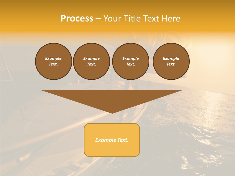 Action Sunrise Relax PowerPoint Template