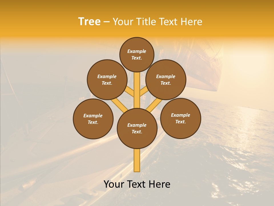 Action Sunrise Relax PowerPoint Template