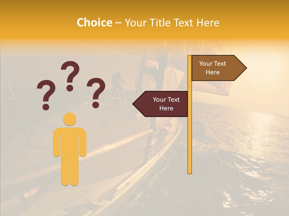 Action Sunrise Relax PowerPoint Template