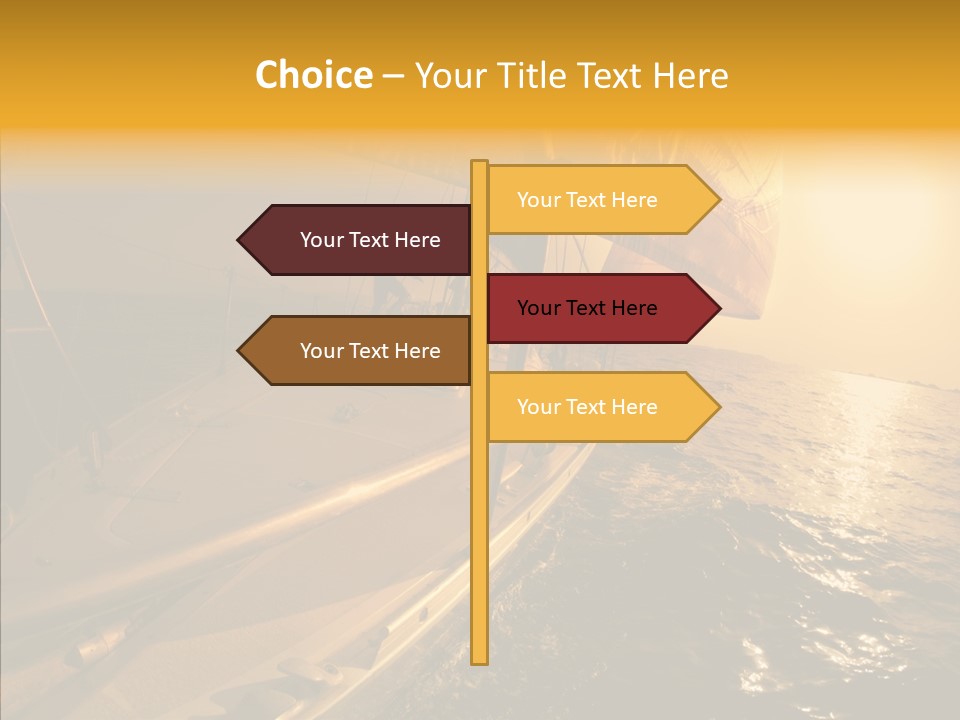 Action Sunrise Relax PowerPoint Template