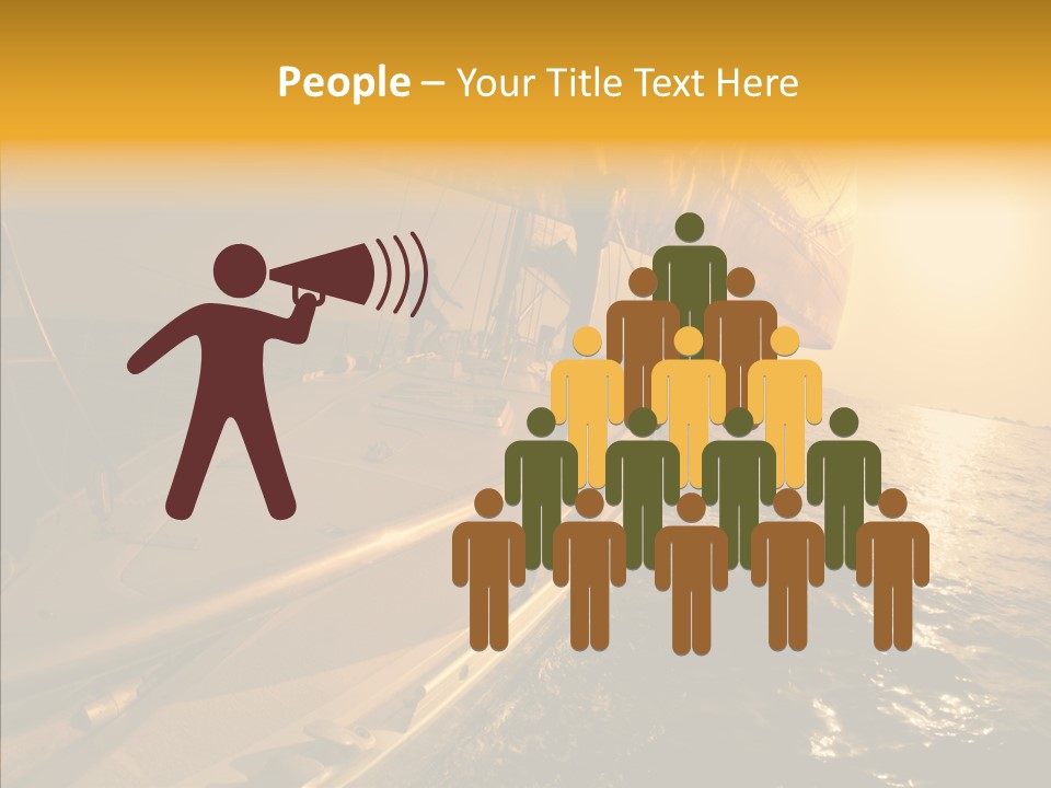 Action Sunrise Relax PowerPoint Template