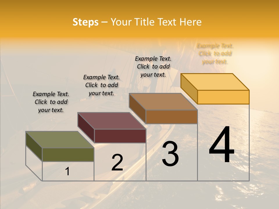 Action Sunrise Relax PowerPoint Template