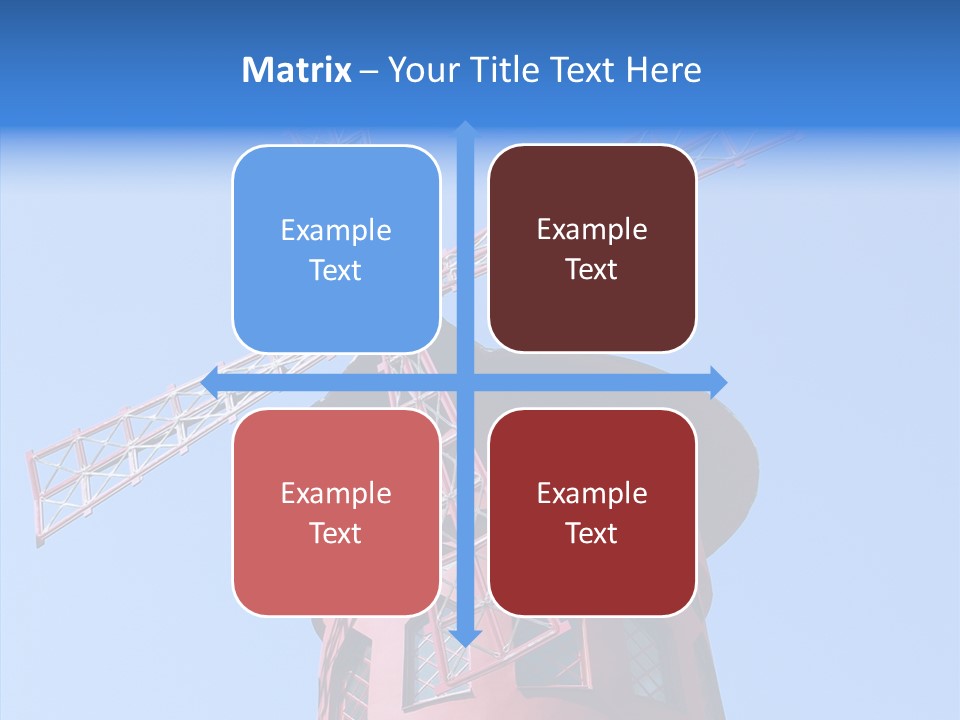 Moulin France Woman PowerPoint Template