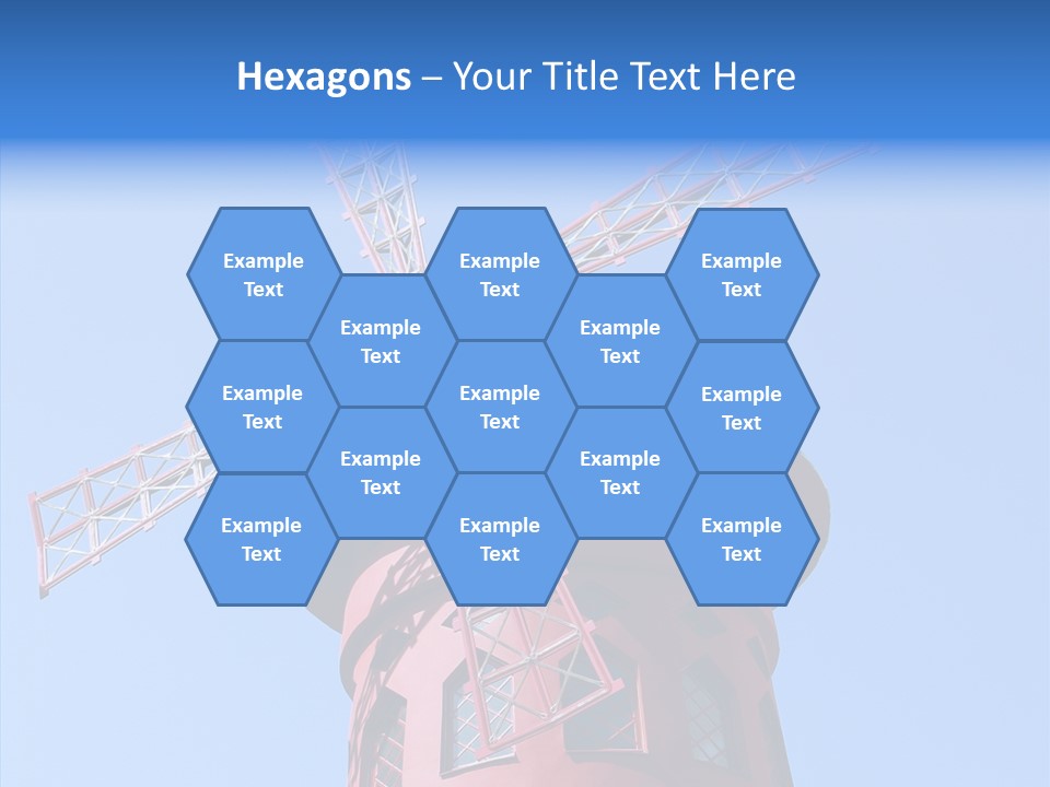 Moulin France Woman PowerPoint Template