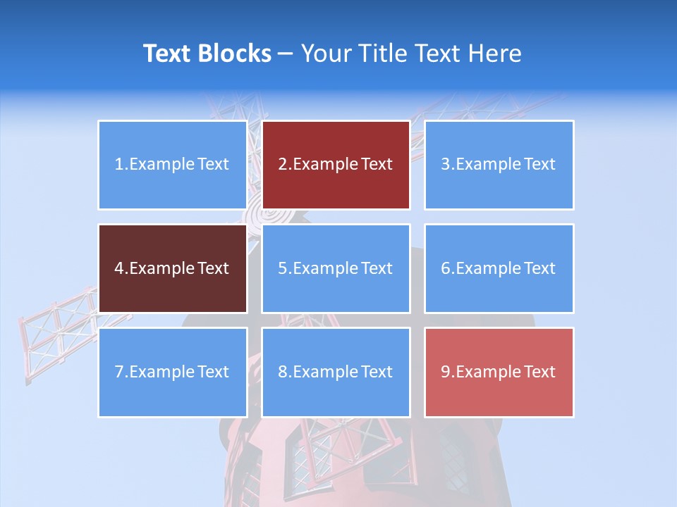 Moulin France Woman PowerPoint Template