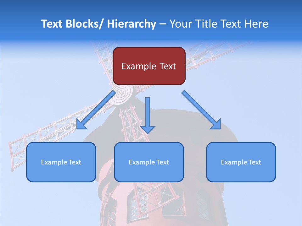 Moulin France Woman PowerPoint Template