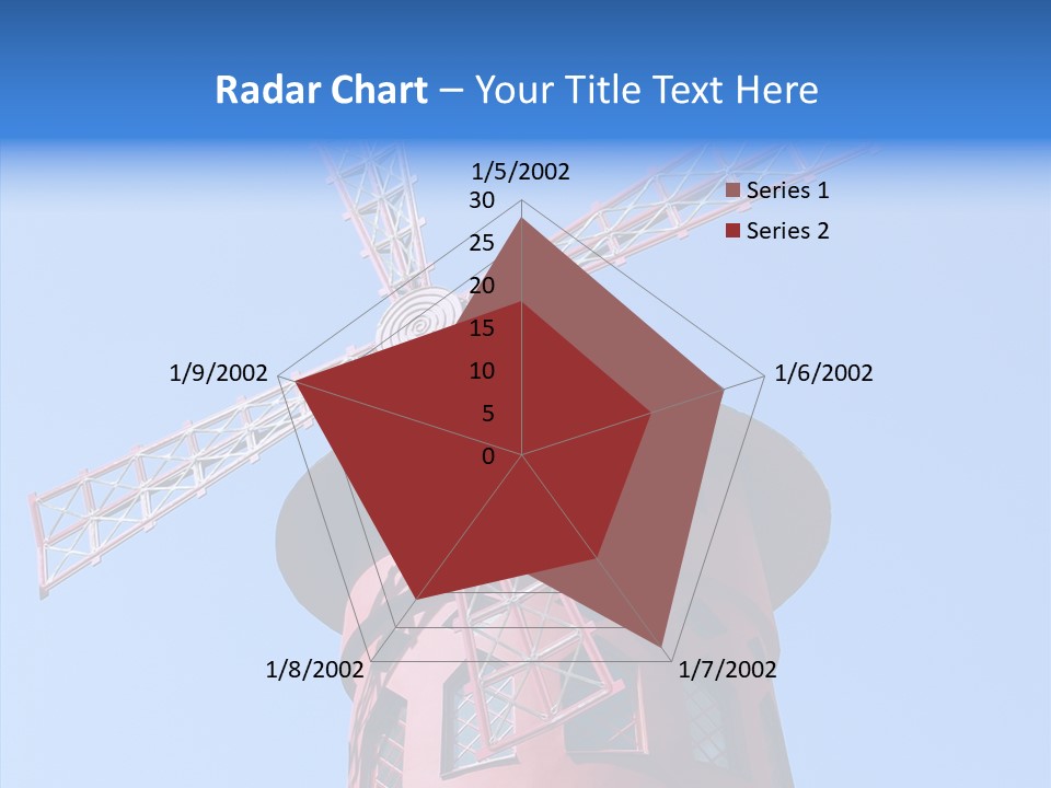 Moulin France Woman PowerPoint Template