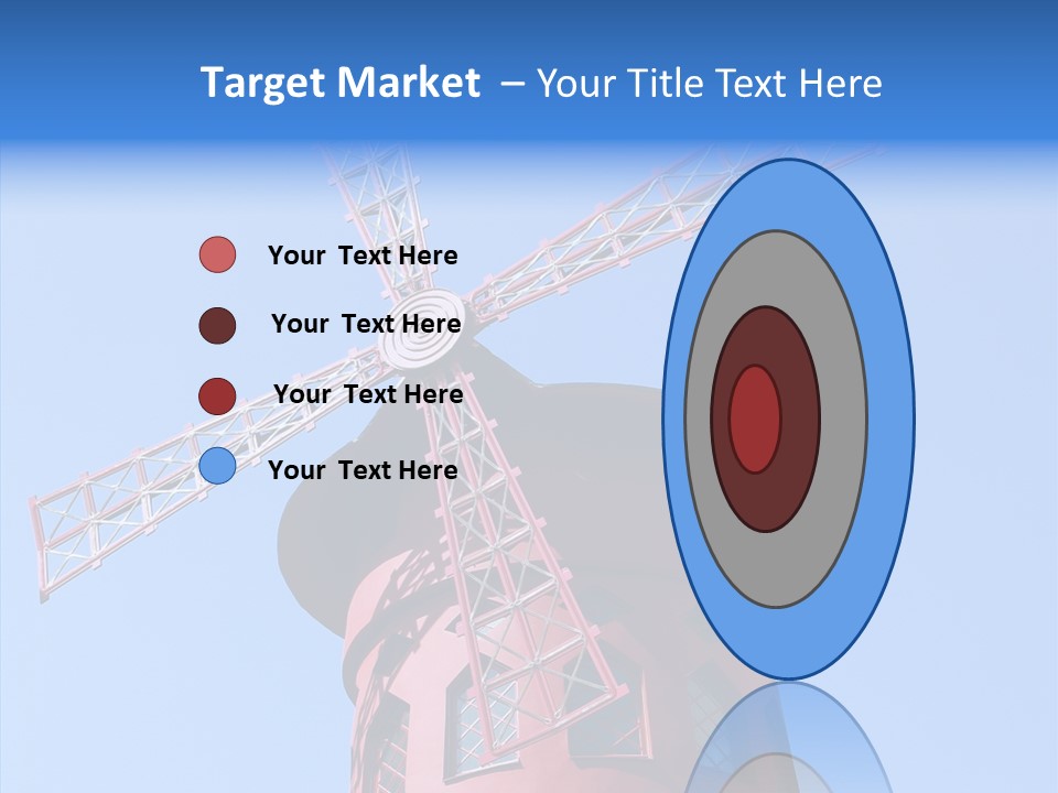 Moulin France Woman PowerPoint Template