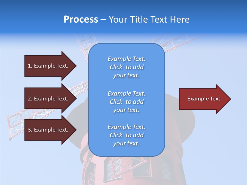 Moulin France Woman PowerPoint Template
