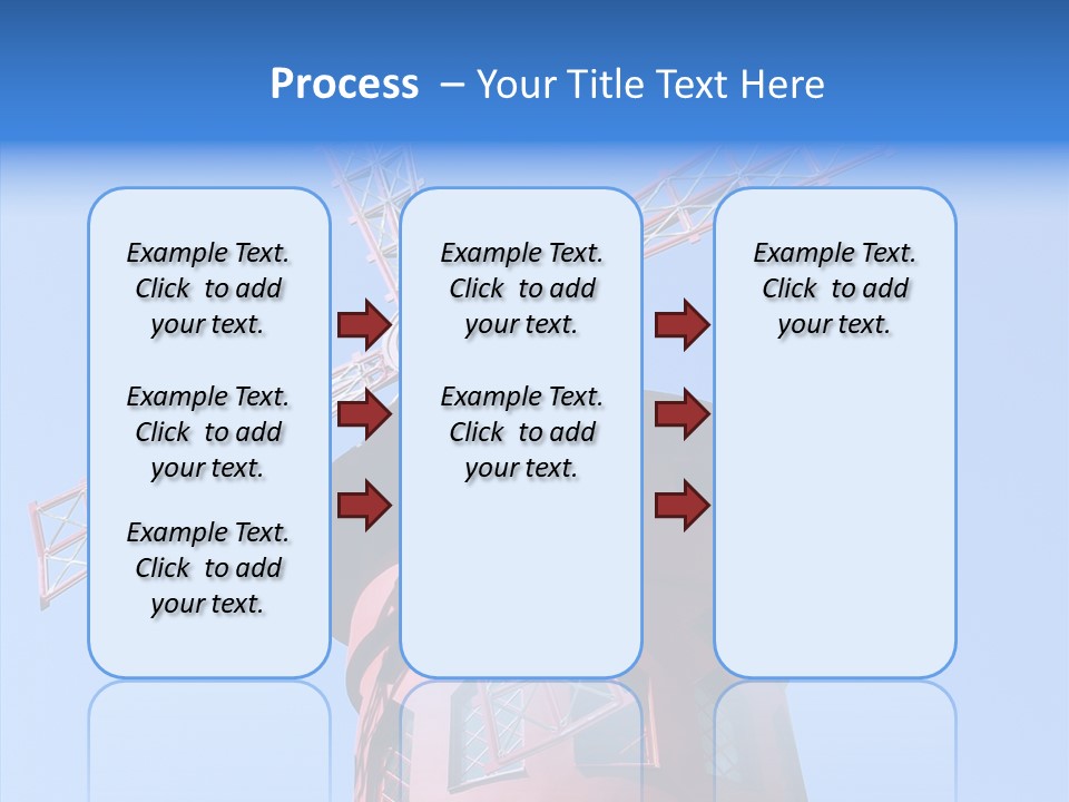 Moulin France Woman PowerPoint Template