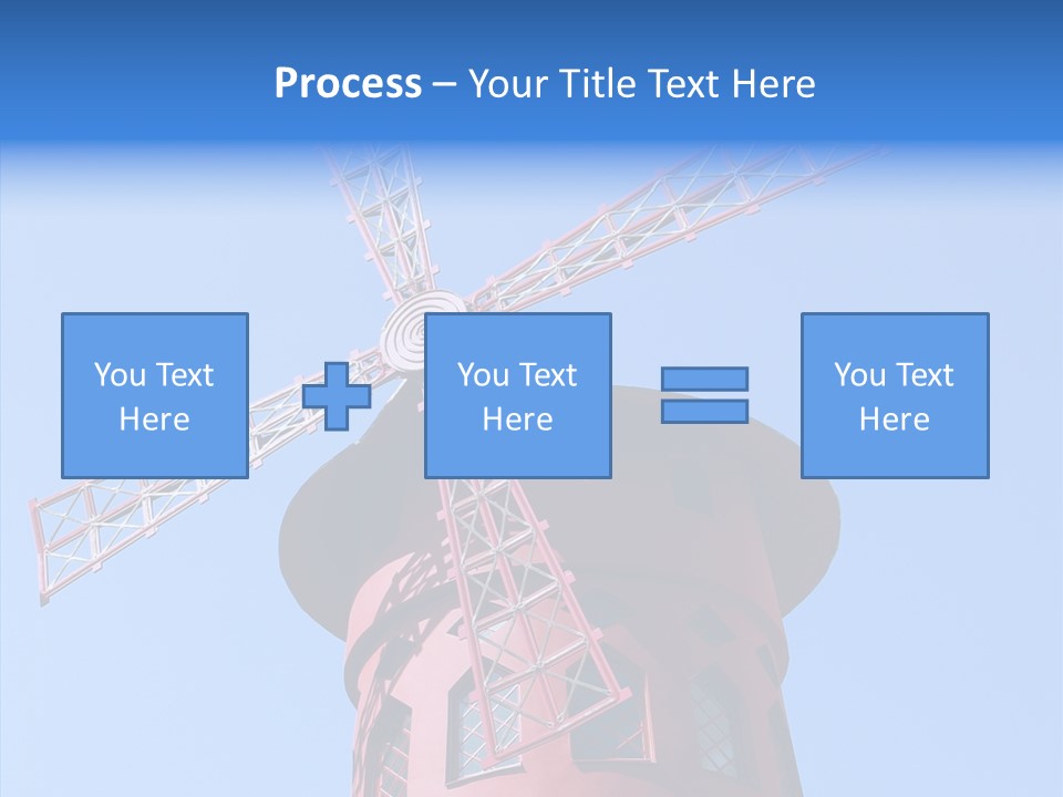 Moulin France Woman PowerPoint Template