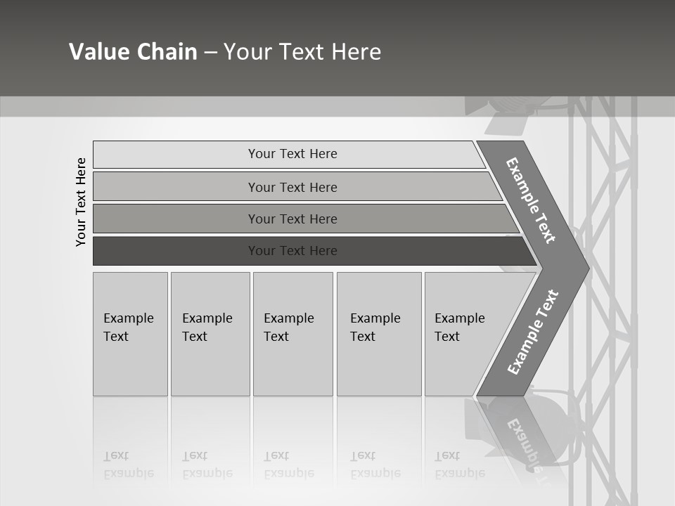 Luminous Spot Layout PowerPoint Template