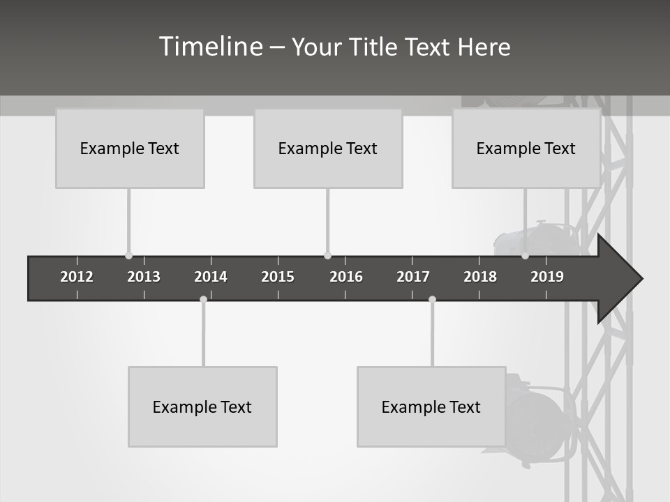 Luminous Spot Layout PowerPoint Template