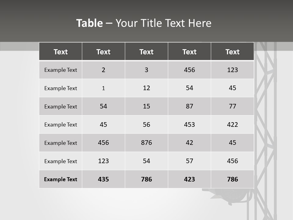 Luminous Spot Layout PowerPoint Template