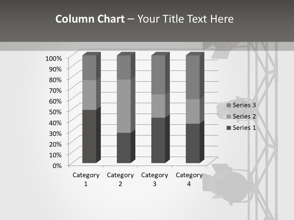 Luminous Spot Layout PowerPoint Template