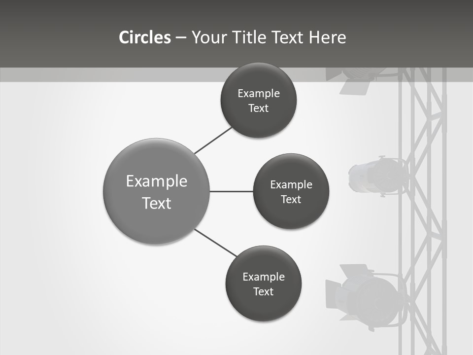 Luminous Spot Layout PowerPoint Template