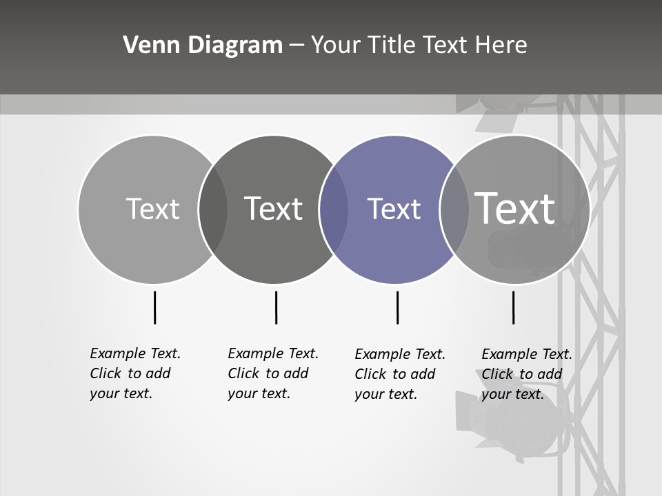 Luminous Spot Layout PowerPoint Template