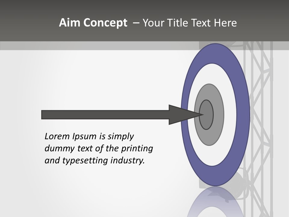 Luminous Spot Layout PowerPoint Template