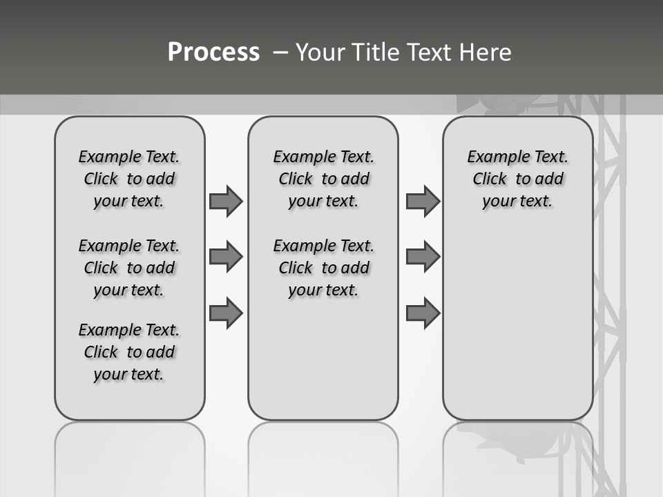 Luminous Spot Layout PowerPoint Template