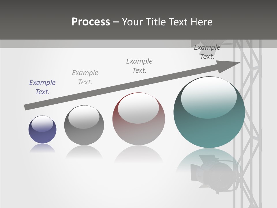 Luminous Spot Layout PowerPoint Template