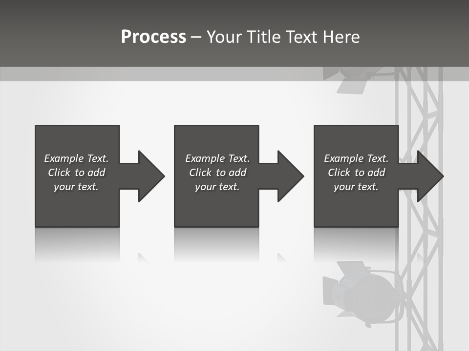 Luminous Spot Layout PowerPoint Template