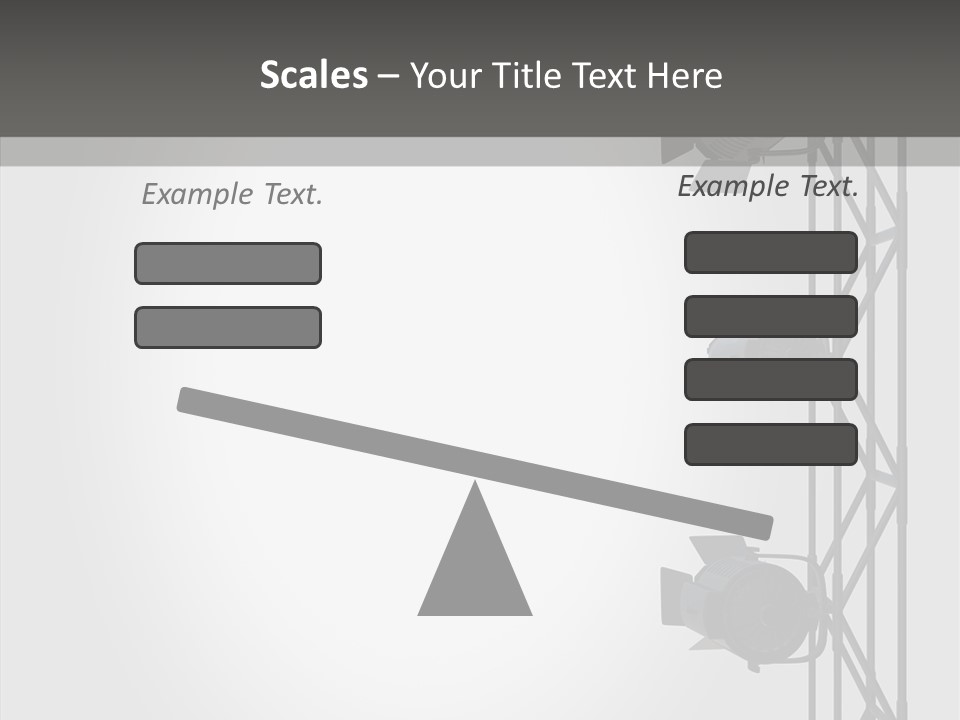 Luminous Spot Layout PowerPoint Template