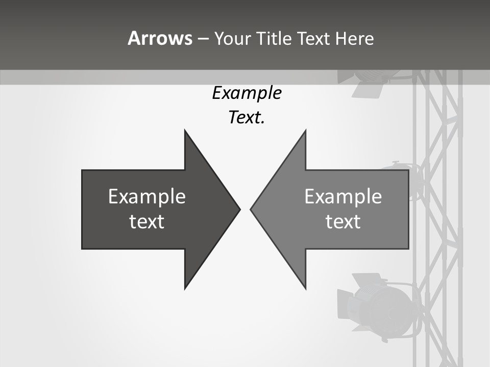 Luminous Spot Layout PowerPoint Template