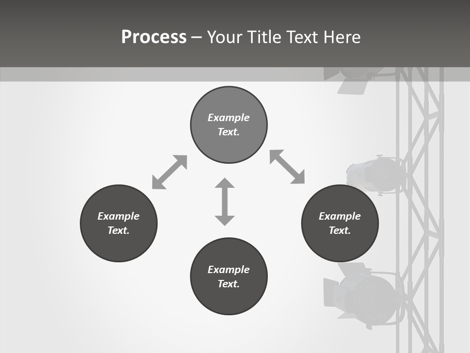 Luminous Spot Layout PowerPoint Template