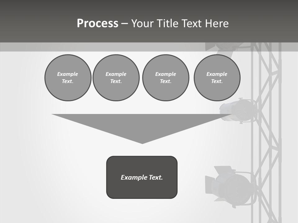 Luminous Spot Layout PowerPoint Template