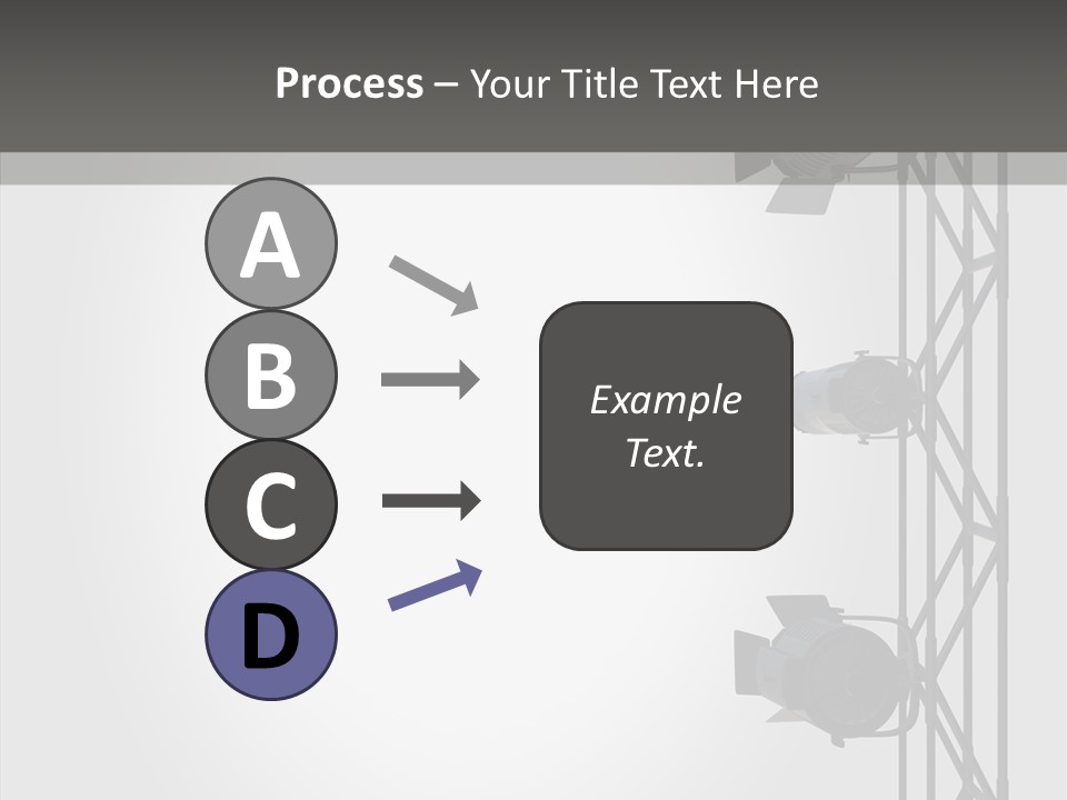 Luminous Spot Layout PowerPoint Template