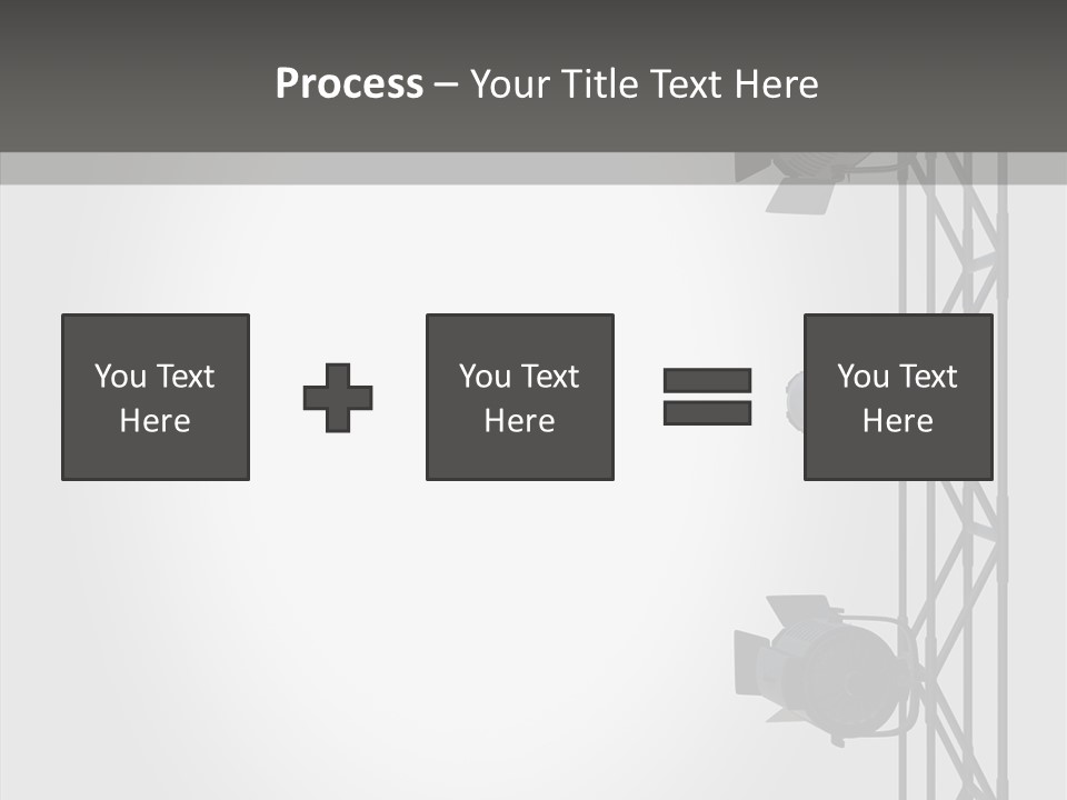 Luminous Spot Layout PowerPoint Template