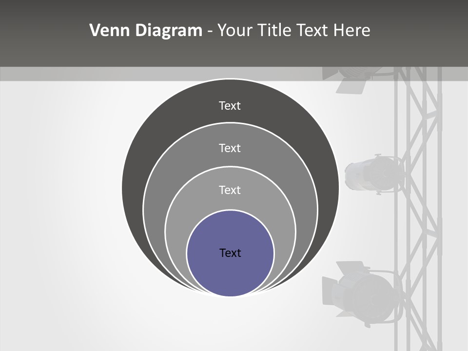 Luminous Spot Layout PowerPoint Template