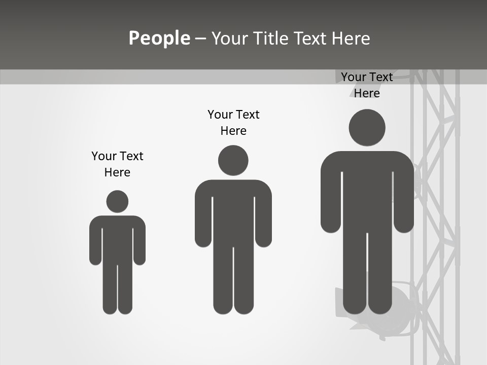 Luminous Spot Layout PowerPoint Template