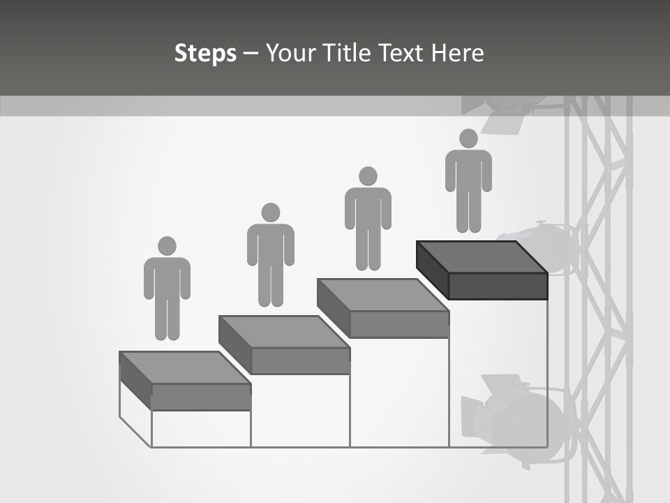 Luminous Spot Layout PowerPoint Template