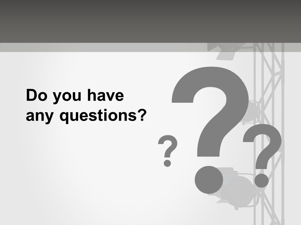 Luminous Spot Layout PowerPoint Template
