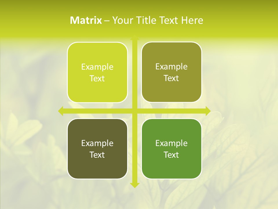 Shine Blur Green PowerPoint Template