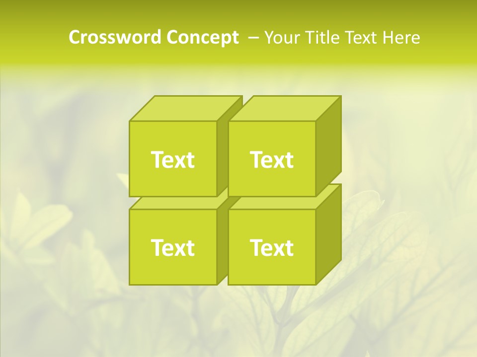 Shine Blur Green PowerPoint Template