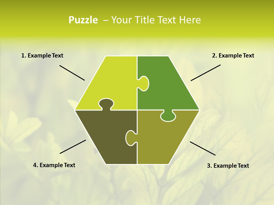 Shine Blur Green PowerPoint Template