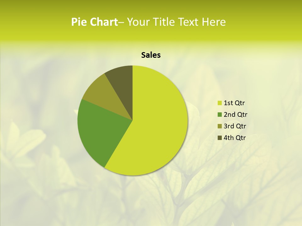 Shine Blur Green PowerPoint Template