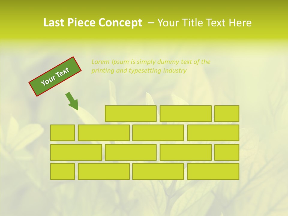 Shine Blur Green PowerPoint Template