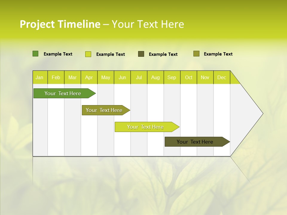 Shine Blur Green PowerPoint Template