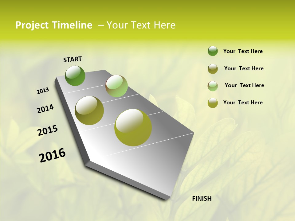 Shine Blur Green PowerPoint Template