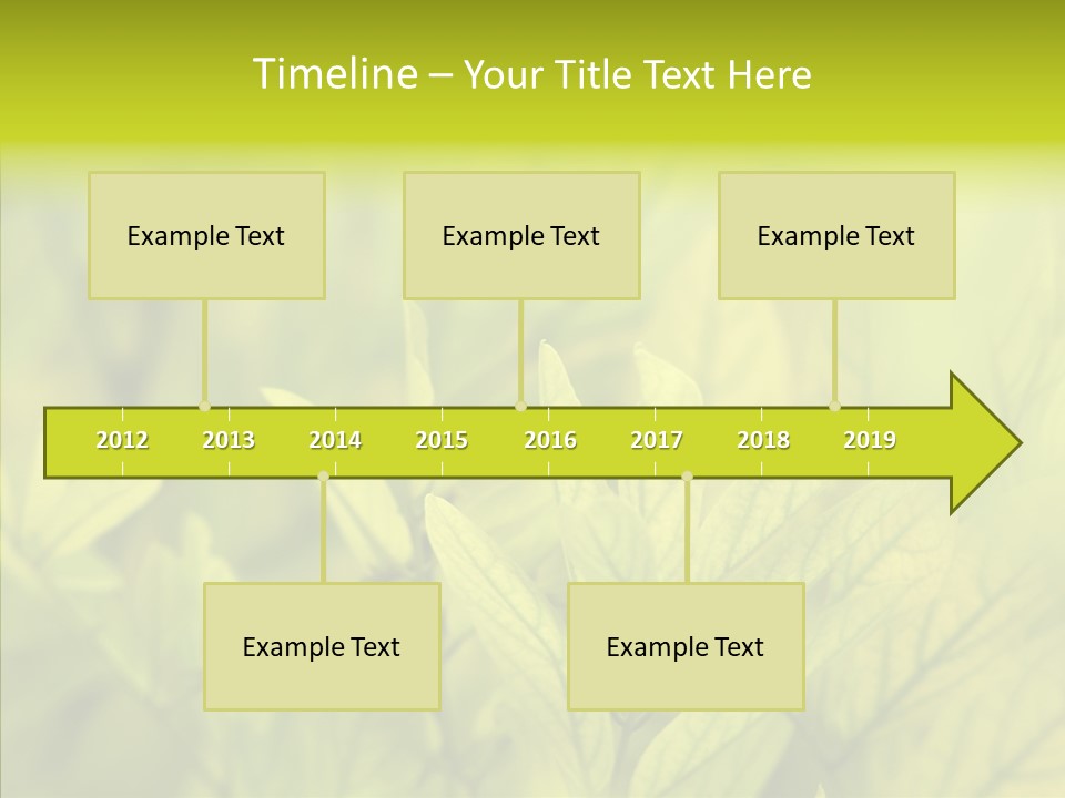 Shine Blur Green PowerPoint Template