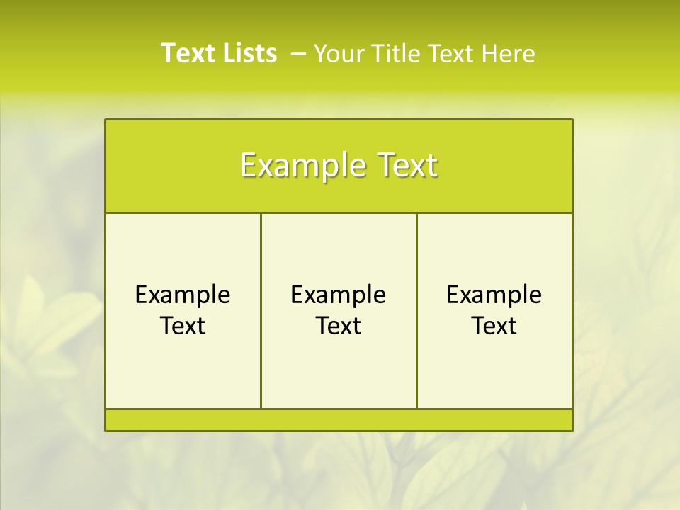 Shine Blur Green PowerPoint Template